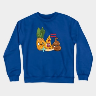 Pineapple Pizza Tropical Fusion Crewneck Sweatshirt